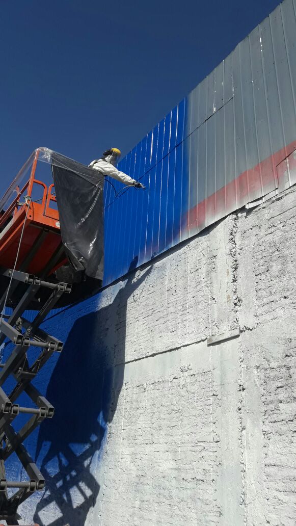 Pintura de muro corporativa, Huasco